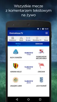 Ekstraklasa.TV android App screenshot 9