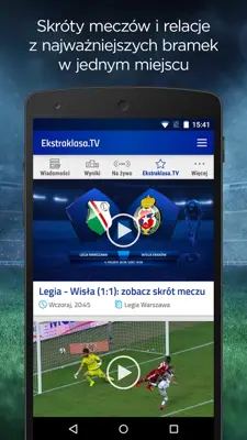 Ekstraklasa.TV android App screenshot 8